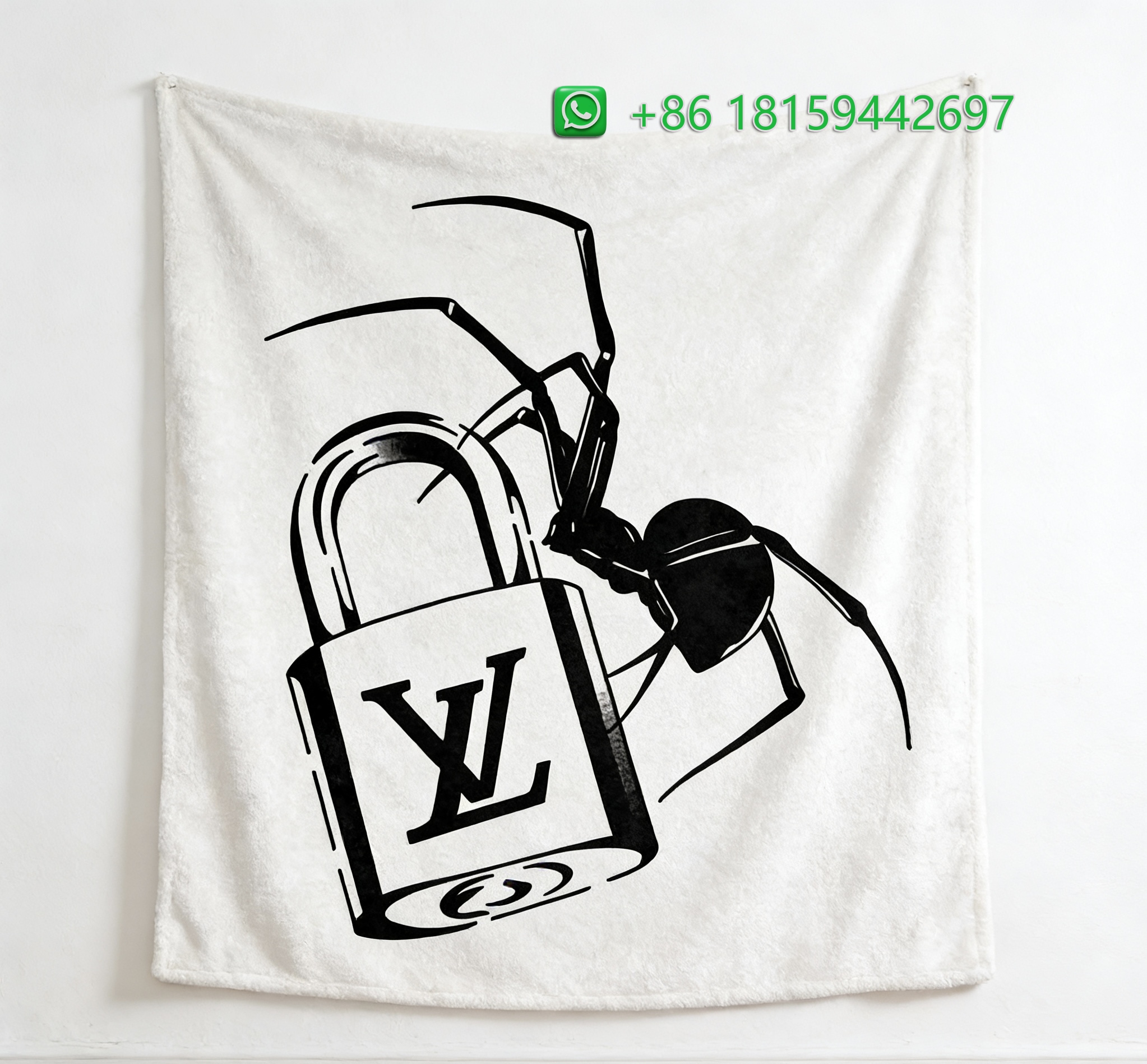 Louis Vuitton Throw Blankets